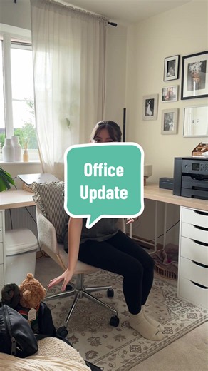 Replying to @QuirkyMack here are the details of my lovely new desk 😍🥰 #officedecor #desk #ikea #homeoffice #workfromhome