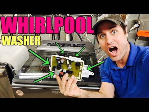 Why This Whirlpool Washer Isn’t Powering On | Quick Bad Main Control Board Swap | WTW5105HC2