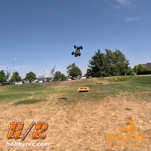 BIG AIRS, and even Bigger FUN! The Vector- RC Jump Ramp from Bold-RC is a blast!!! HobbyRec.com #rcbashers #rcbashing #rcjump #rclife | HobbyRec.com | Facebook