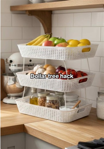 Amazing dollar tree Storage hack✨💕🌳 #dollartree #dollartreecrafts #dollartreeidea #dollartreehack #dollartreehaul