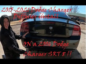 Diffuser Install on a 2006 DODGE CHARGER SRT!!#dodge #dodgecharger #dodgesrt #srt #hemi #viral
