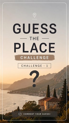 Can you guess the place around the world : Challenge 1 🏔️