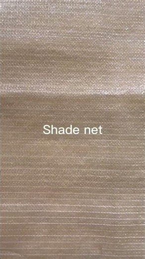Shade Net with Beige Color