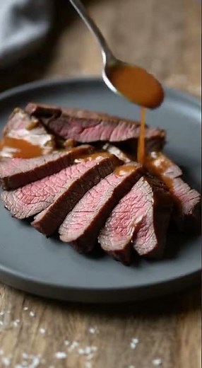 Ultimate Balsamic & Soy Glazed Flank Steak