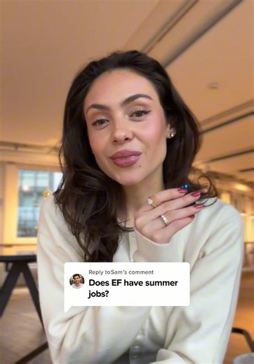 Does EF have summer jobs? Yes we do have summer jobs and the majority of them are at our International Language Campuses around the world. These jobs are also great if you are in school and looking for summer work, so you can check if we have any opportunities near you. You will need to speak the local language and have right to work too. We get a lot of questions about working at EF, so we thought we'd answer some of them here. Do you have more questions? Let us know! #summerjob #work #weareef 