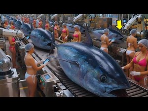 Inside a GIANT tuna processing factory — An incredible automated production process