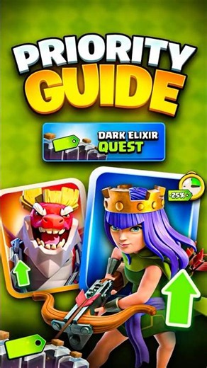 The ONLY Dark Elixir Quest Priority Guide You Need in clash of clans