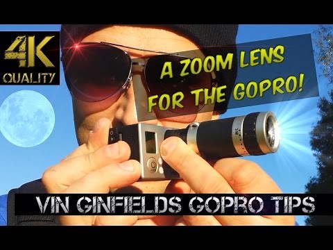 GoPro Tip #110 Attach zoom lens to your GoPro