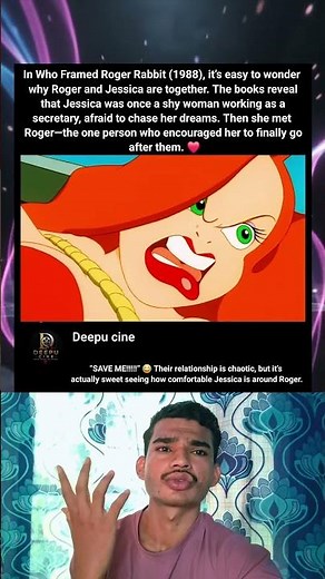 Who Framed Roger Rabbit (1988) — The Real Story Behind Roger & Jessica ❤️🐰