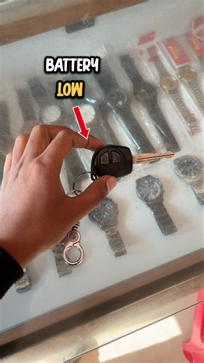 Central Lock Remote not working | Battery Replacement ✅#shorts #short