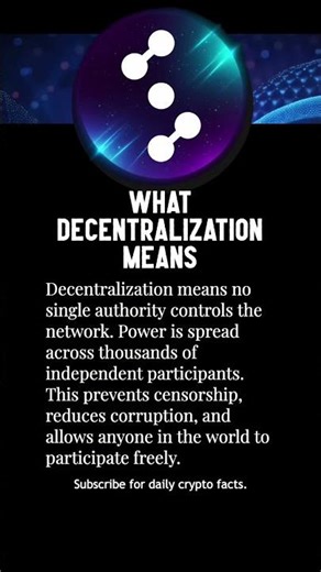 What Decentralization Means | Cryptocurrency Explained