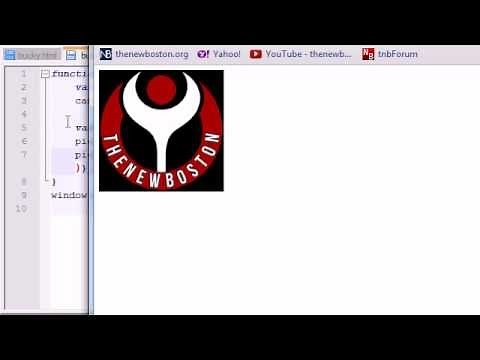 HTML5 Tutorial - 42 - Images on the Canvas