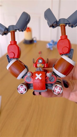 Chopper transforms 🤩✨ #hobbies #collectibles #collectibletoys #onepiece