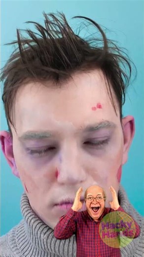 Zombie Meets Makeup… But It’s a CAT?! 🧟‍♂️🐾🤣 #funny