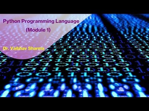 Python Programming Language (Module-1)
