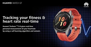 The Huawei Watch GT’s smart technology includes a Fitness Tracking Capability and accurate 24-hr Heart Rate Monitoring that efficiently tracks your real-time heart rate with innovative sensors and a self-learning algorithm so you’re always #ReadyToExplore. Get yours for PHP12,990. #HuaweiWatchGTPH #2WeekBatteryLife | Huawei Mobile