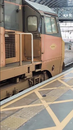 Class 70 Colas Rail Freight Train at Newcastle Central Station