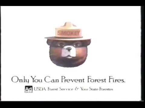 Smokey the Bear Commercial [1995]