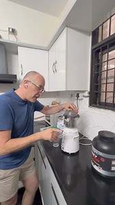 Buy yourself a blender, they are x100 better than a shaker bottle… here’s how to make the best tasting protein shake in less than 2 minutes. Obviously I use the best tasting whey on the planet, #bodypowernutrition chocolate whey. DM us if you want to buy it, we will ship to you direct #authentic | BodyPower INDIA