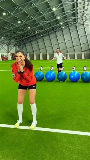 Find The Ball Before Time Ends! ⏳⚽ #challenge