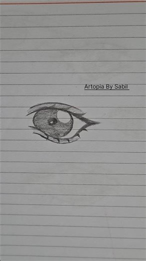 eye drawing tutorial beginners friendly | #drawing #shorts #howtodraw #art