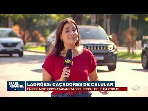 Cell phone hunters: fake delivery drivers attack and steal in seconds | Brazil Urgent