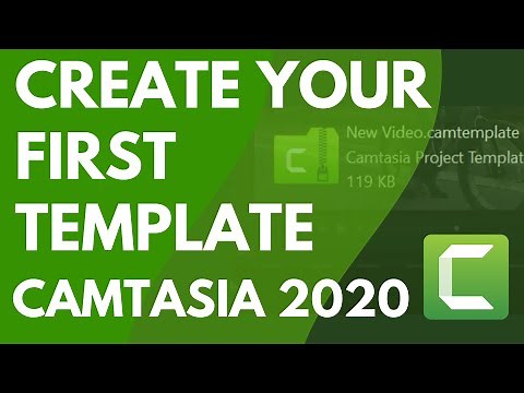 How to Create a Template for Camtasia 2020