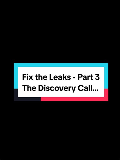 If your discovery call is a scheduling call, your close rate is already capped. Todd Gibson here, Founder of ASpark Solutions. I help home improvement owners and reps fix conversion leaks. Most home improvement projects are high ticket. Five grand and up, often way more. So why do so many teams treat the discovery call like admin work? Confirm the address. Confirm availability. See you Tuesday. That’s not a discovery call. That’s a handoff to hope. A real discovery call is 60 to 80 percent of th