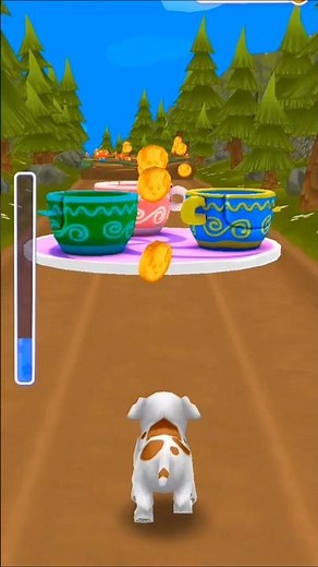 Dog Run game 🐕 | Dog Run Puppy Racing Android Gameplay - New Dog Run Game Pet Dog Simulator 3D Game