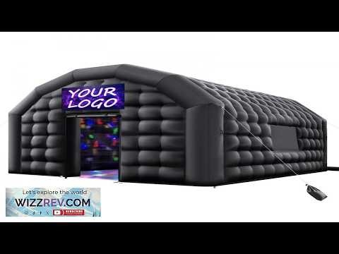 VEVOR Inflatable Nightclub 19.7 x 16.4 x 12 ft Inflatable Party Tent