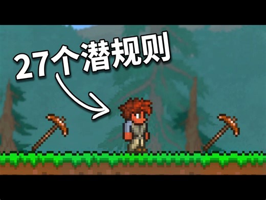 【熟肉】泰拉瑞亚27条潜规则：只有老玩家才懂 - Boio Boio