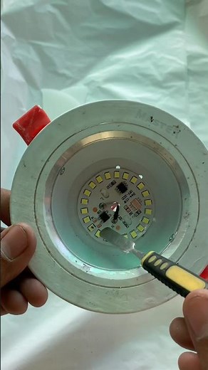 Ceiling LED Light Restore With New LED Chip | Easy DIY Repair