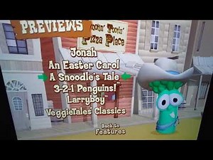 VeggieTales: The Ballad of Little Joe 2003 DVD Menu Walkthrough