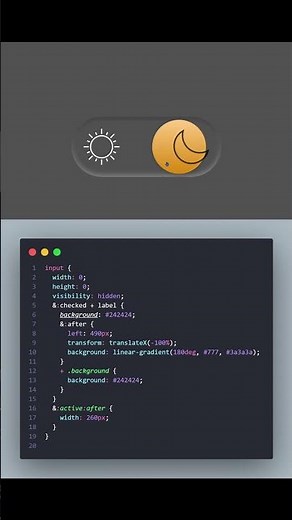Create a Dark/Light Mode Switch using HTML CSS & JavaScript in 10 Minutes!