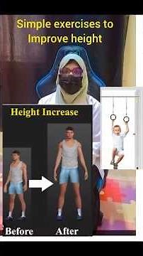 Improve your height with this simple exercises💥💪