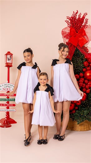 MK Store Kids | Loja Infantil & Juvenil on Instagram: "✨ Coleção Encanto de Natal.✨ Vestido Natal Infantil Balonê Branco Laço Ombro por 105,00 Tamanho 4,6,8,10,12,14 anos * Tecido Linho Rústico * botões nas costas Arrasta para o lado e confere tudo! Enviamos para todo Brasil ✈️ Fazemos entrega RMR 🛵 📍Loja MK Kids Store Rua Sete de Setembro, 65, Cavaleiro, Jaboatão dos Guararapes - PE 🚘Estacionamento no local Fale conosco pelo WhatsApp 📲 (link na bio) ou pelo direct📩 . . . . #natal #conjunto