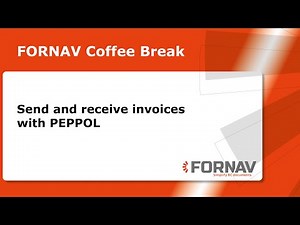 Send and receive invoices with PEPPOL