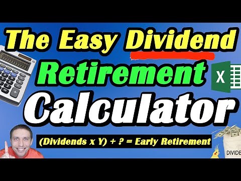 The Easy Formula to Retire Early Using Dividend & Growth Investing💰 (Dividend Reinvestment Excel)