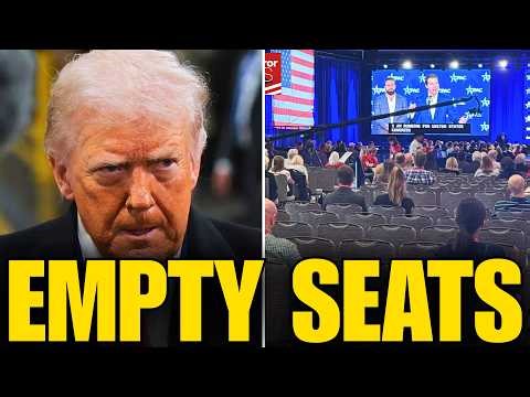 Trump MELTS DOWN as EMPTY SEATS EXPOSE Fundraiser Disaster