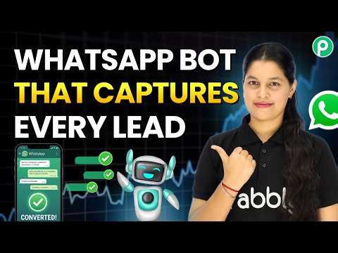 Losing Leads on WhatsApp? Build This Auto-Reply Chatbot