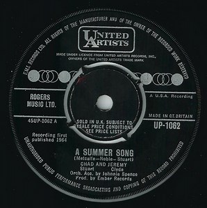 Chad And Jeremy - A Summer Song