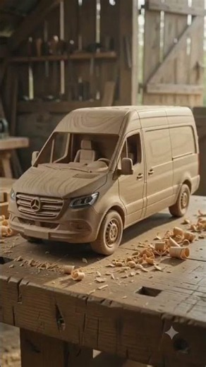 🔥 "You Won't Believe This Mercedes Is Made of Wood! 😱🪵