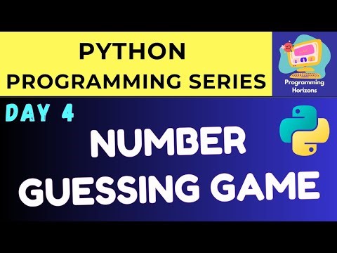 Number Guessing Game in Python | Python While Loop For Beginners