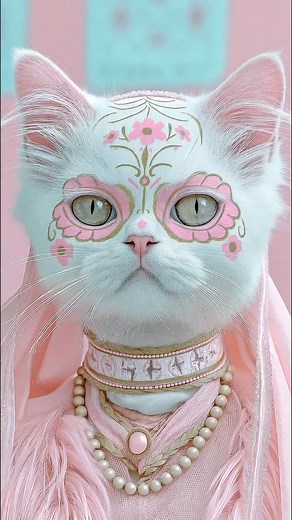 Las pequeñas guardianas del alma ✨ Not all spirits come with wings… some come with whiskers. 💀🌼🐈 Just pink. 💖✨ Images created with @Midjourney Animated with VEO 2.1 und Wan 2.5 @alibaba.wan in @higgsfield.ai Please mention @digiart.of.alex if you repost my creations. #higgsfieldAI #DiaDeLosMuertos #CatrinaCats #ArtMeetsSoul #WhiskersAndFlowers #MexicanTradition #CuteButSpiritual #SoulGuardians | Digiart.of.Alex