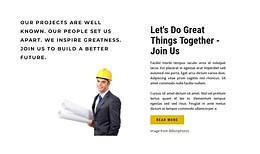 Join us - HTML Template by Nicepage