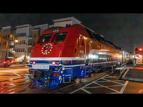 Full HD 60FPS: NJ Transit Celebrating America’s 250th ALP-45DP 4526 Shoves MM-14 at Belmar 1/17/26