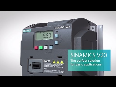 SINAMICS V20 basic solutions converter