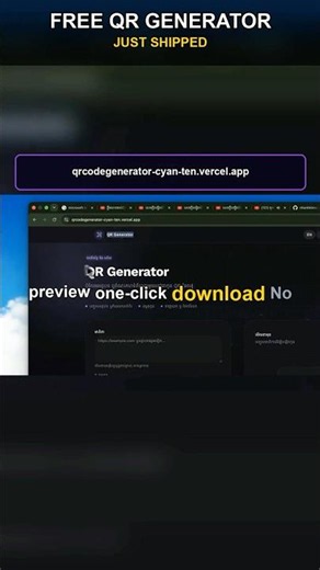 How to generate text or link to QR code #qrcode