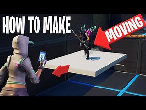 How To Make MOVING PLATFORMS In Fortnite Creative! (Tutorial)