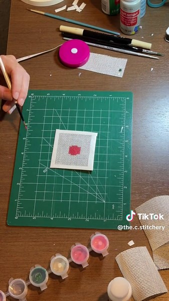 canvas drop sneak peak!! 🤭 there are -mini- more canvases coming! stay tuned for some fun needlepoint canvases!! 🎨 this drop will include canvases perfect for bag charms & fridge magnets!! 🩷 #needlepointcanvas #needlepoint #canvaspainting #needlepointforbeginners